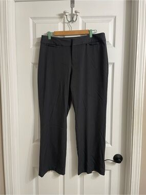 Christopher & Banks 14 short Charcoal Wide Leg Pants